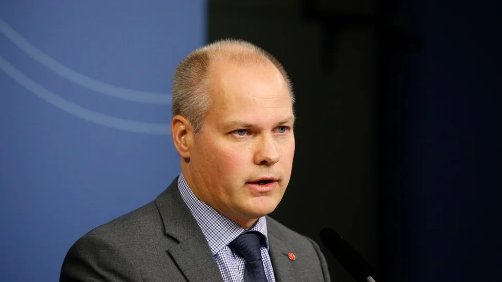 Justitie- och migrationsminister Morgan Johansson.