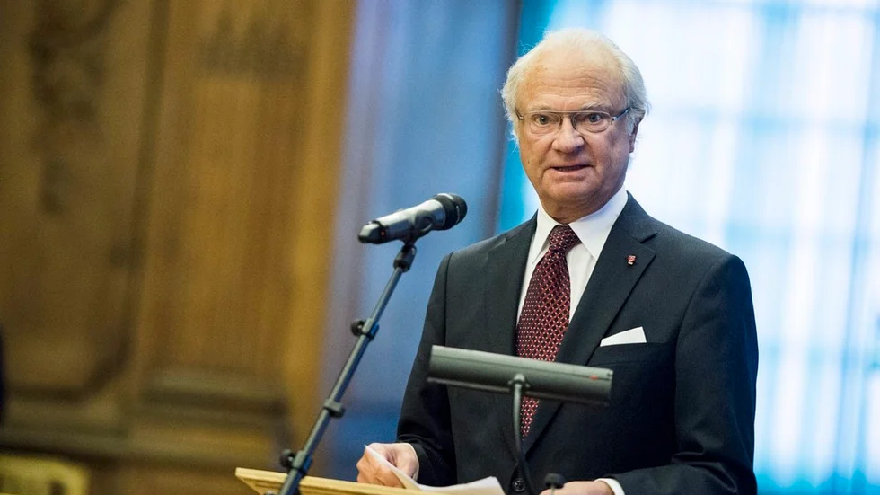 Kung Carl XVI Gustaf.