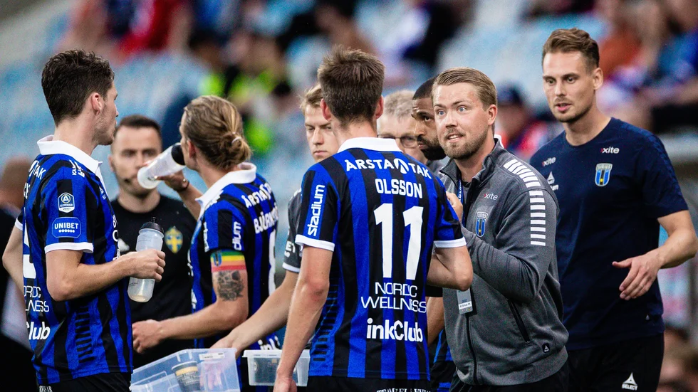Assisterande tränaren Theodor Olsson tror på poäng mot Malmö: "Senast vi spelade hemma mot dem blev vi inte utspelade. Vi tror på att vi kan vinna och ta poäng" säger han.