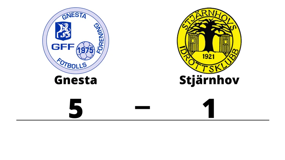 Gnesta FF Herr vann mot Stjärnhovs IK
