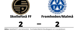 Skellefteå FF bröt tunga sviten mot Fromheden/Malmå