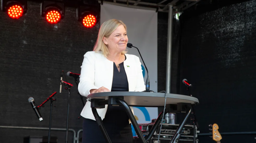 Under söndagen höll Magdalena Andersson tal på Stora Nolia och blev därmed den första kvinnliga svenska statsministern i historien att besöka Piteå. 