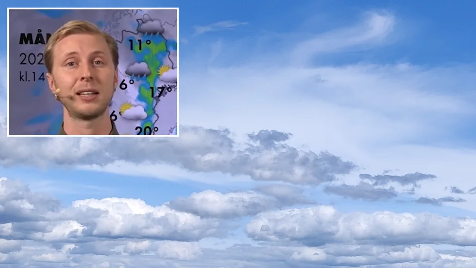 Helgens väder bjuder på växlande molnighet, berättar Erik Höjgård-Olsen, meteorolog på SMHI.