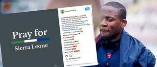 AFC:s målkung: "Jag är så ledsen för det som händer i mitt hemland"
