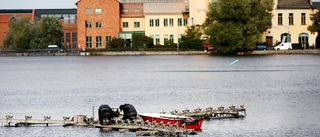 Fontänen i Eskilstunaån avstängd – pumparna ses över