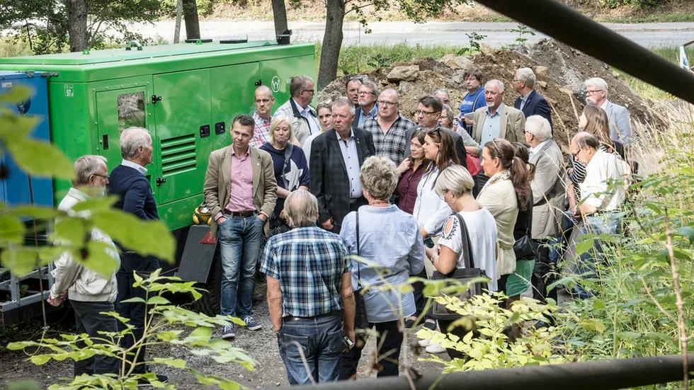 På väg in i underjorden.