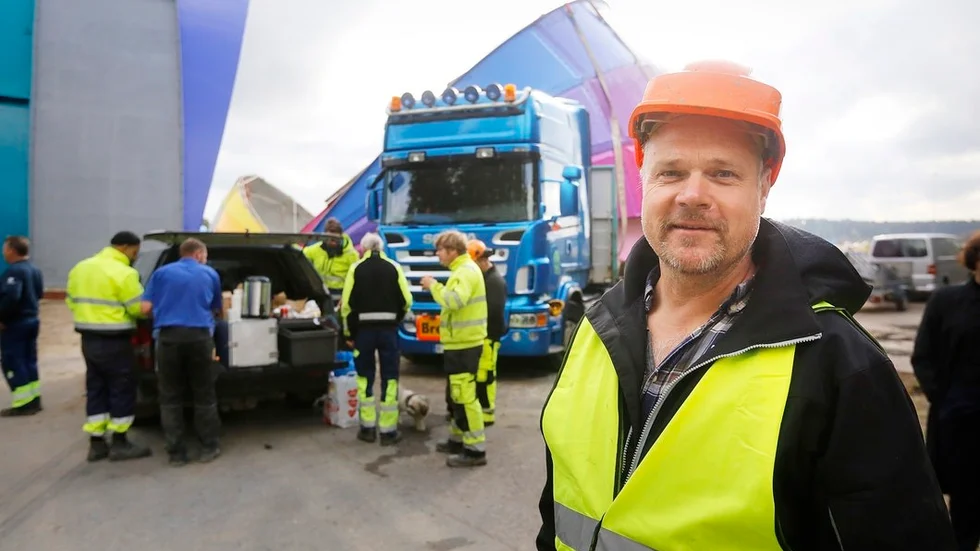 Mikael Walldén har samordnat flytten av Bältdjuret. En rolig utmaning som inte likna något han har gjort tidigare.