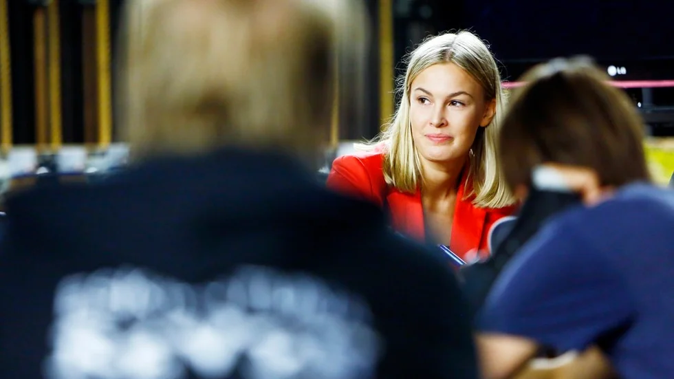 Mathilde Stavehaug som tog över som vd och producent i våras efter sex år i ensemblen fortsätter som aktör på scenen.