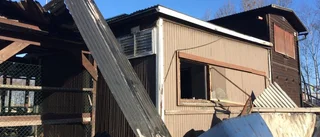 Brand vid tidigare RC-anläggning