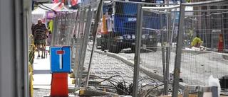 Halverad inkomst i byggkaoset – butikschefer bedrövade: "Har jättelite kunder"