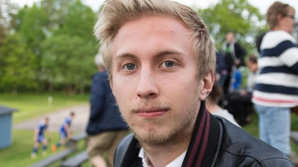Linus Hurtig var en av få hemmaspelare som fick överbetyg efter förlustmatchen mot Nykvarn.