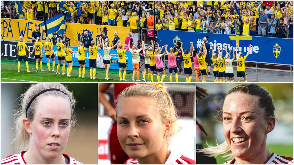 Cecilia Edlund, Fanny Andersson och Cajsa Hedlund tror på Sverige i fotbolls-EM. På lördag inleder blågult gruppspelet mot Nederländerna. 
