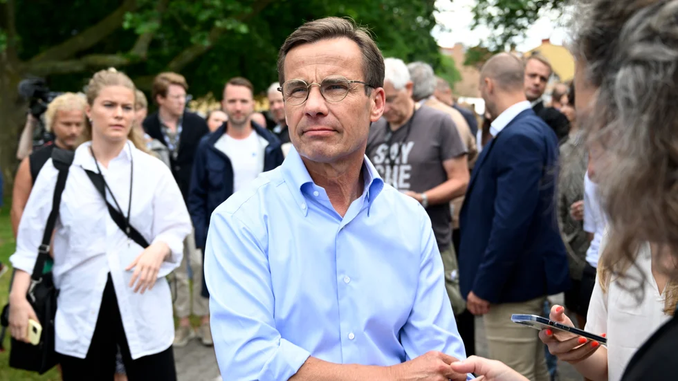 Ulf Kristersson i Almedalen