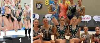 Succé för GF Uppsalaflickorna under SM och JSM – vann 24 medaljer • "Jätteroligt att så många fick till det"