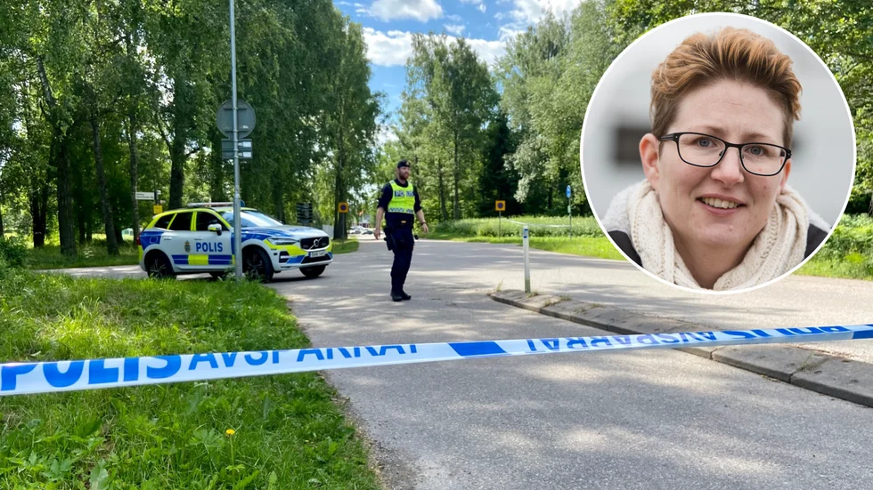 Jessica Silow, campingvärd på Djulö camping. 