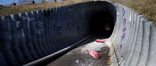 Tömda brandsläckare i Årbytunneln