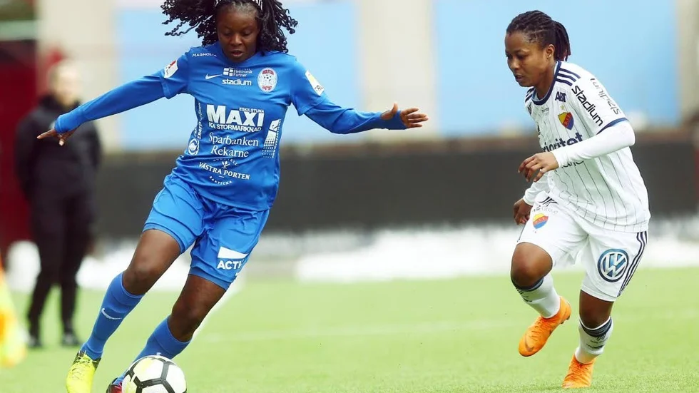 Sonia Okobi fick hoppa in mot Kristianstad och åker nu på ett VM-läger med Nigeria.