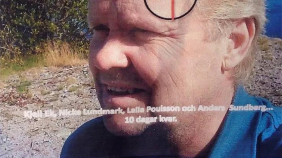 Kjell Ek dödshotades. I ett brev fanns en bild på honom med ett hårkors i pannan, tillsammans med en gevärskula och budskapet "10 dagar kvar".