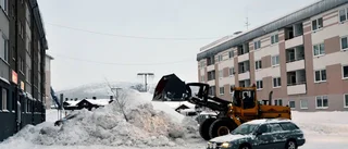 Snöproblem i Gällivare