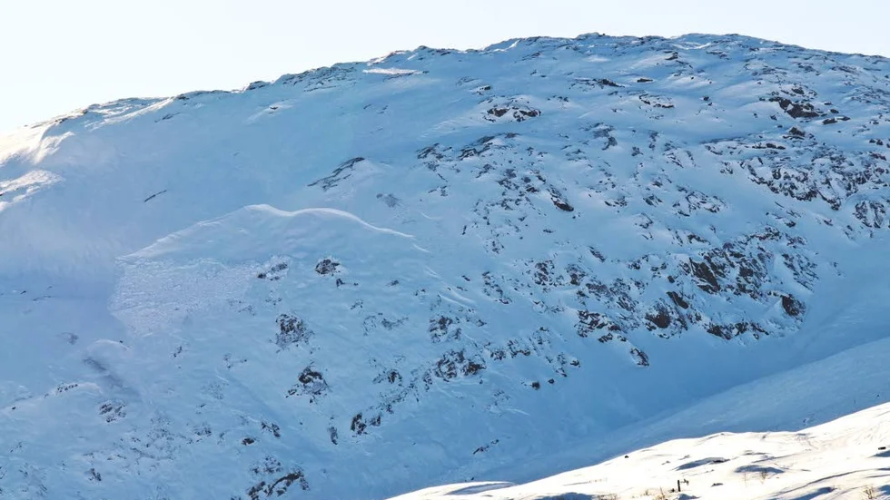 Nordalsfjället, Riksgränsens skidområde.