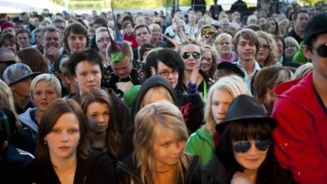 Skötsamt. Trots med tiotusentals besökare på festligheterna i Kiruna och Boden konstaterar polisen att det varit en lugn helg. Foto: sara moritz
