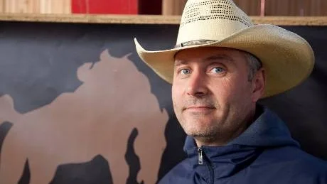 Henrik Steiner på Long Valley Ranch.