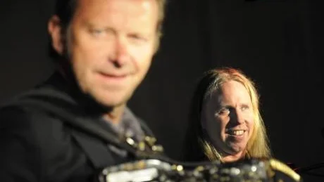 Rutinerade. Bengan Janson och Stefan Gunnarsson visade att de var extremt samspelta när de uppträdde på lördagen.