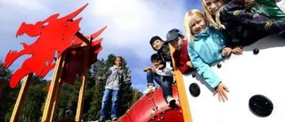 Skolgården där bara fantasin sätter gränserna