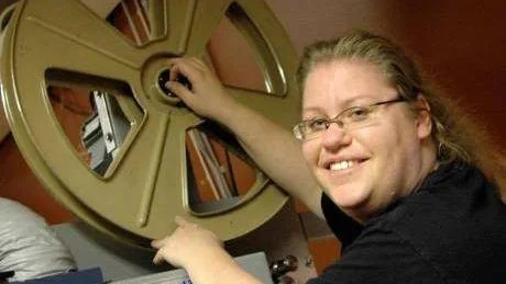 LADDAR FÖR FILM. Catharina Karlsson på Arctic light filmfestival gör sig redo för den 20:e festivalen.
