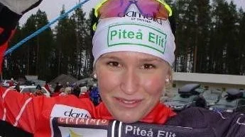 GLAD. Magdalena Pajala, Piteå Elit, kan lägga säsongens första tävling till handlingarna. Seger blev det, dessutom.