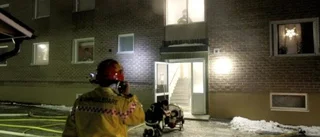 Rum totalförstördes vid lägenhetsbrand