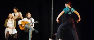 Flammande flamenco för elever i Arjeplog
