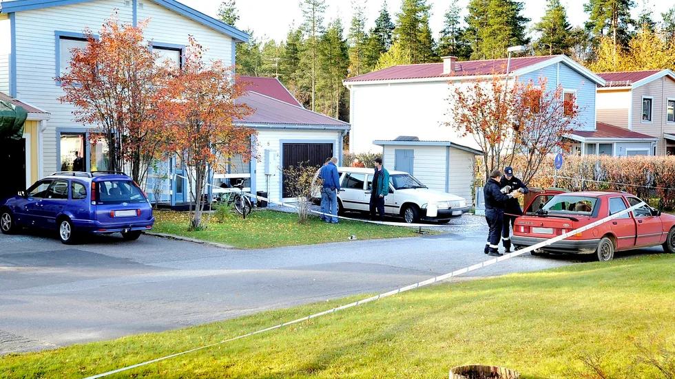 SYNADE. Tekniker genomsökte på söndagen området.
