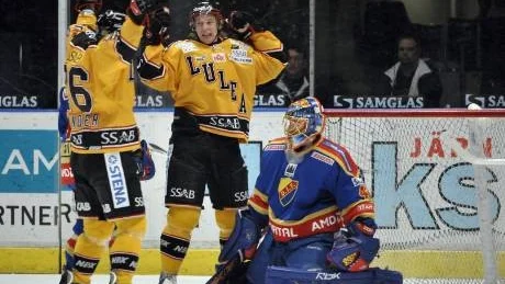 MÅTSKYTTEN. Johan Harju jublade efter sitt 15:e mål för säsongen som betydde 1-0 mot Djurgården.