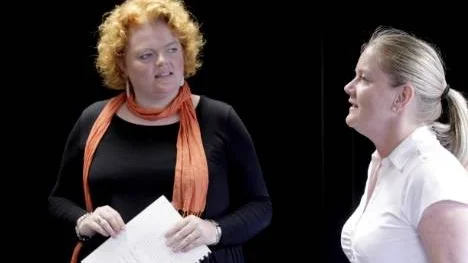 Grethe Gabrielsson går hos röstcoachen Nanna Helgadottir för sjätte gången: "Det är stor skillnad mot för tidigare, bland annat har jag lärt mig att hushålla med luften bättre", säger hon.