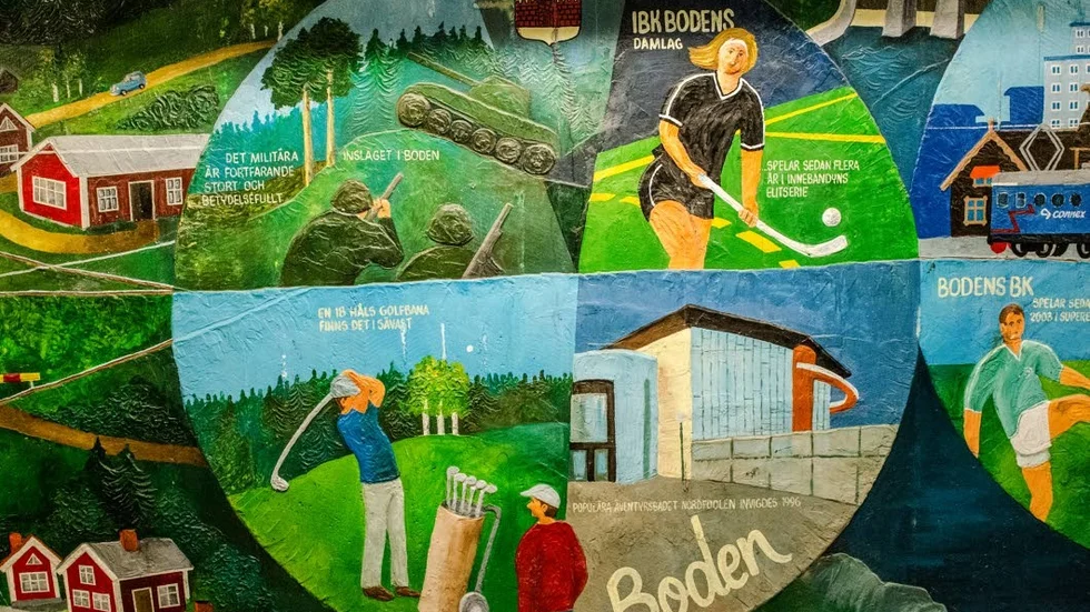 Renovering. Anders Hjortenklev ska snygga till kulvert och trappuppgångar vid Boden C.