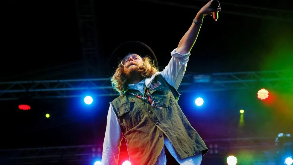 Movits, med frontmannen Johan "Jivin" Rensfeldt.