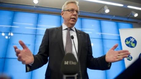 FÖRSTE UTMANAREN. Mats Odelll tar upp partiledarkampen mot Göran Hägglund.