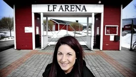 HEMMAPREMIÄR. Norrbottens-Kuriren träffade Josefin Johansson inför Piteås match mot                                              Kopparbergs/Göteberg, den första matchen på LF Arena.