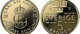 Enkronan blir kopparpeng