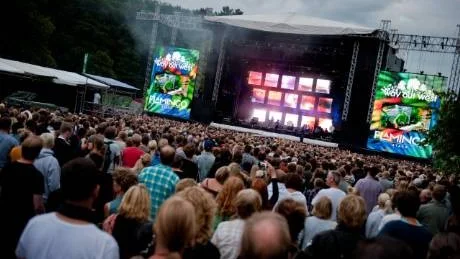 känsligt. Under tre dagar fylls Slottsskogen av musikälskare. På årets Way Out West-festival serveras inget kött, en nyhet som väckt starka känslor.Foto: Adam Ihse/Scanpix