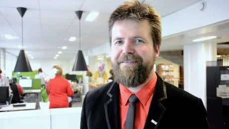 SLUTAR. Kommunchefen i Haparanda Patrik Oja.