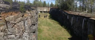 Fortet genomsöks med hund
