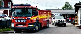 Brand i Vittangis flyktingboende