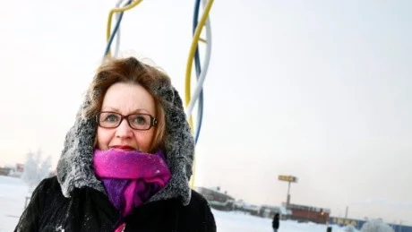 LUGN. ”Många undrar om det inte blir för dyrt, men jag är helt säker på att det här kommer att bära över tiden”, säger Gunnel Simu. Foto: Sabina Nilsson