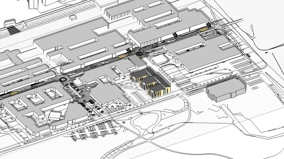 Riktigt nära universitetet. Så här kan det se ut när Akademiska Hus bygger 160 studentrum på campusområdet i Luleå. Nu finns en ny detaljplan som gör det möjligt att bygga.