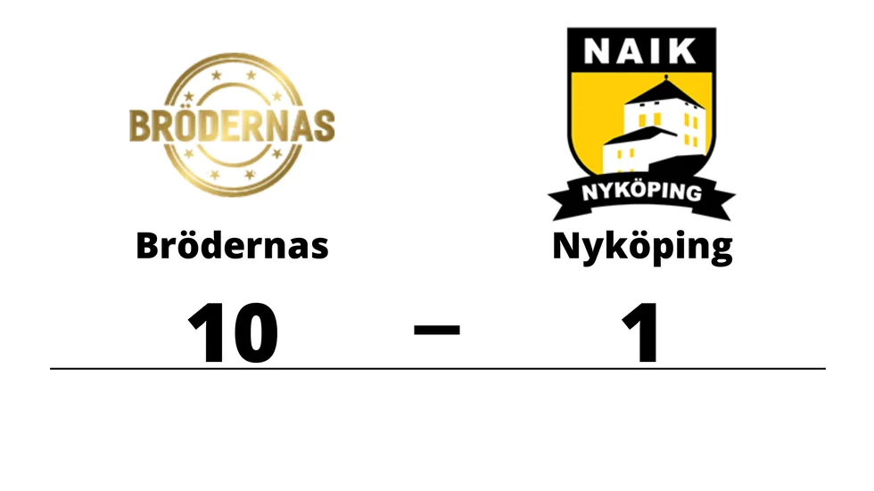 Brödernas Hockey vann mot Nyköpings AIK