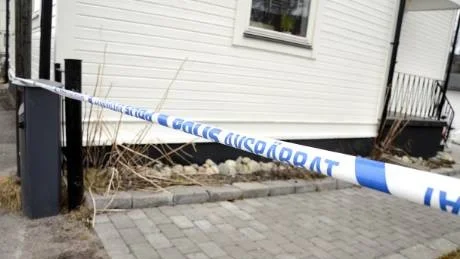 KNIVSKUREN. Här, i en villa i Luossavaaraområdet knivskars en man i 35-årsåldern.