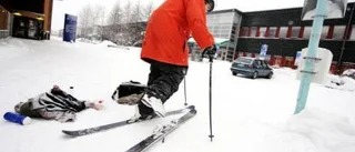 Våghalsig extremsport på campus
