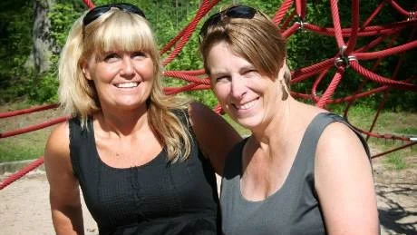 GLOBALT OCH LOKALT. Ingela Lekfalk och Stina Almqvist är aktiva i RFSU:s nybildade lokalförening i Luleå. "Vi jobbar både ur ett globalt och lokalt perspektiv", säger Ingela Lekfalk.Foto: Ingela Lekfalk